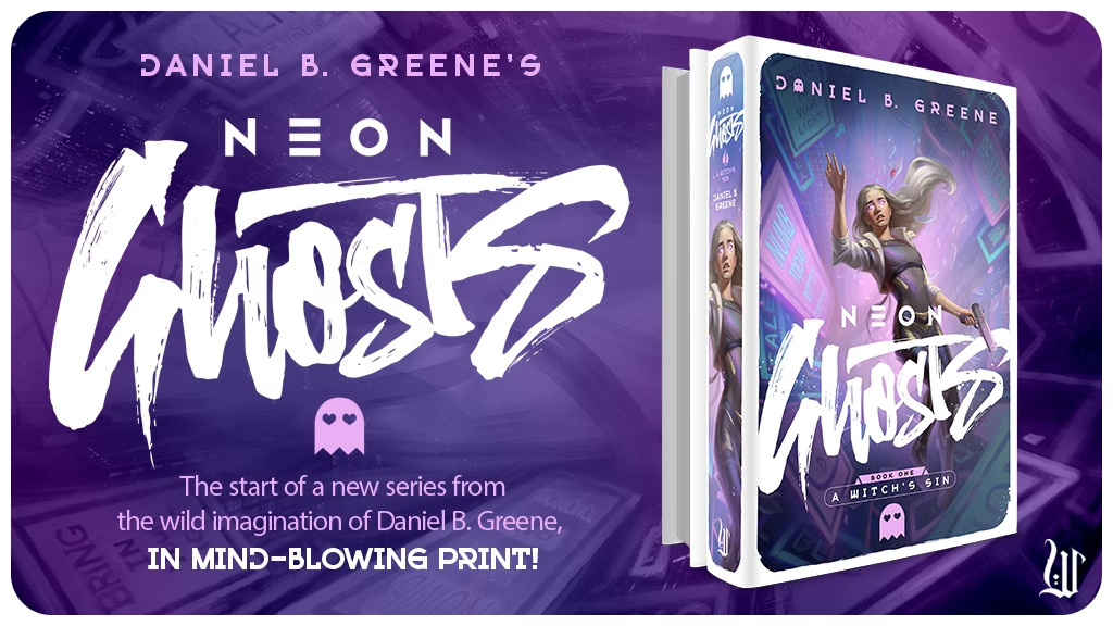 A Seamless Crossover Of Cyberpunk And Dark Fantasy  |  “Neon Ghosts, Book 1: A Witch’s Sin” by Daniel B. Greene Book&nbsp;Review